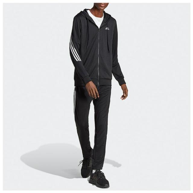 アディダス adidas スウェットパーカートラックスーツ 上下セット オリーブ紺白 2XO メンズ - パーカー（フーディー） - スポーツウェアアディダス公式