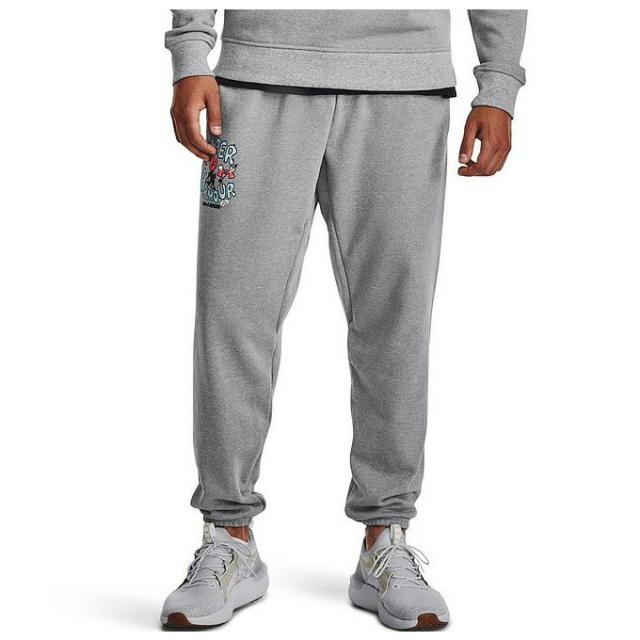 UNDER ARMOUR（アンダーアーマー）UA ヘビーウエイト テリー ローズ フーディー パンツ 上下セット（1379688/1379691）フードあり 裏毛 メンズ_2
