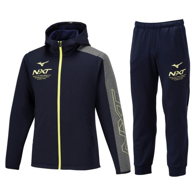 ［シーズンオフ近し　値下げ】ミズノ　スキーウェア140 ジャケットとパンツ MIZUNO（ミズノ）限定 N-XT スウェットフーディ パンツ 上下セット