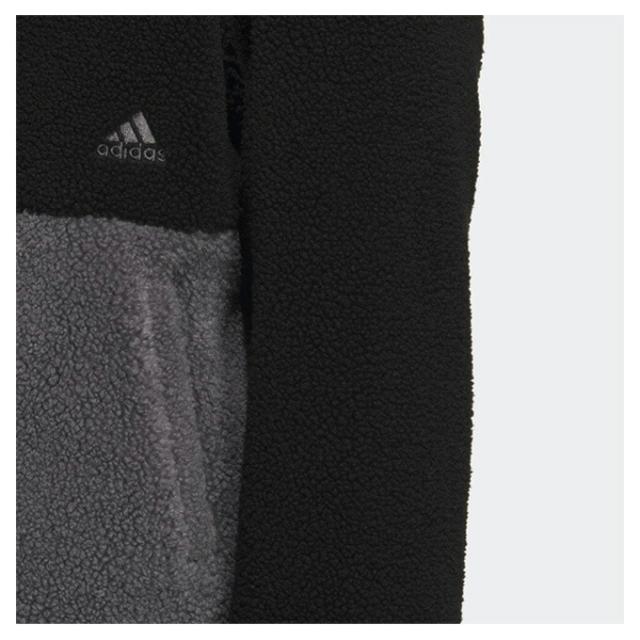 adidas（アディダス）Wカラーブロック ルーズフィット ボア フルジップ