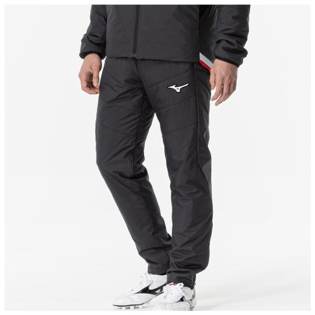 美品　MIZUNO（ミズノ）モレリア ダウン 中綿パデッドウォーマーパンツ ミズノ モレリア パデッドウォーマージャケット mizuno サッカー