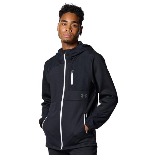 UNDER ARMOUR（アンダーアーマー）UAアーマーニット ハイブリッド フルジップ ジャケット パンツ 上下セット（1381264/1381265）メンズ_1