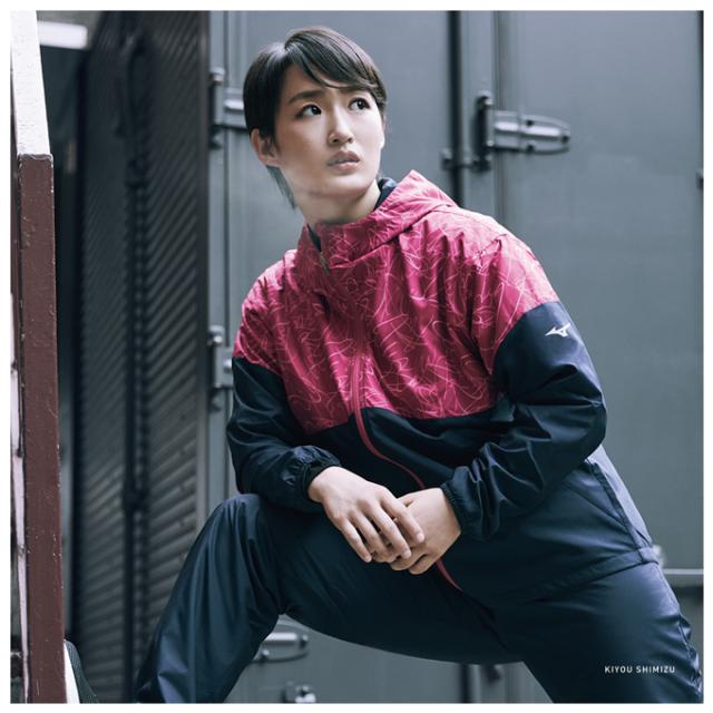 ホワイト/Lのみ】MIZUNO（ミズノ）ブレスサーモウォーマージャケット