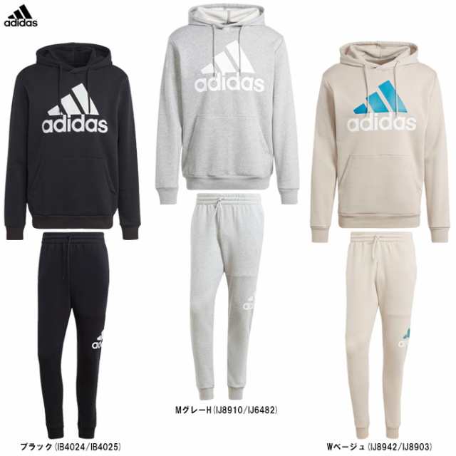 adidas（アディダス）M ESS BL 裏起毛 スウェットフーディ パンツ 上下セット（DTN94/DTN90）セットアップ パーカー フードあり  メンズ｜au PAY マーケット