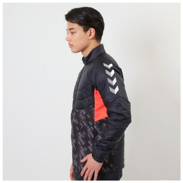 カーキのみ】hummel（ヒュンメル）PROパデットフルジップトップ テック