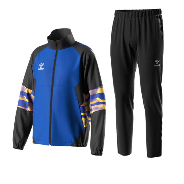 hummel（ヒュンメル）ハイブリッドウーブンジャケット パンツ 上下