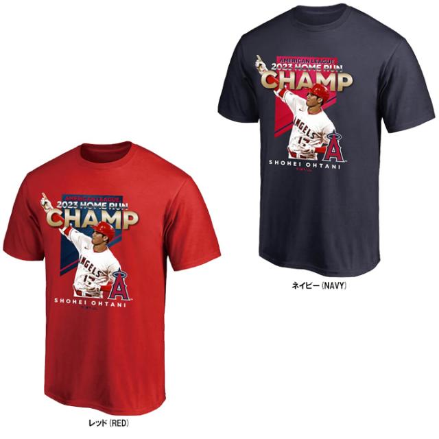 ◆メール便対応商品◆Fanatics（ファナティクス）大谷翔平 2023ホームランキング記念 Tシャツ（ML0123FW0002）野球 半袖 メンズ