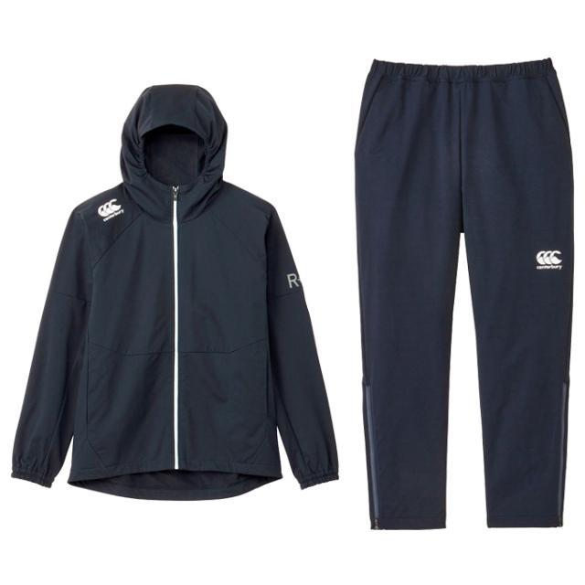 Canterbury（カンタベリー）R+ DUAL WARM JACKET PANTS 上下セット（RP73611/RP13616）ラグビー ウインドブレーカー メンズ
