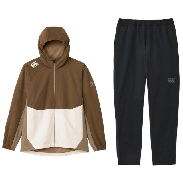 Canterbury（カンタベリー）R+ DUAL WARM JACKET PANTS 上下セット（RP73611/RP13616）ラグビー ウインドブレーカー メンズ