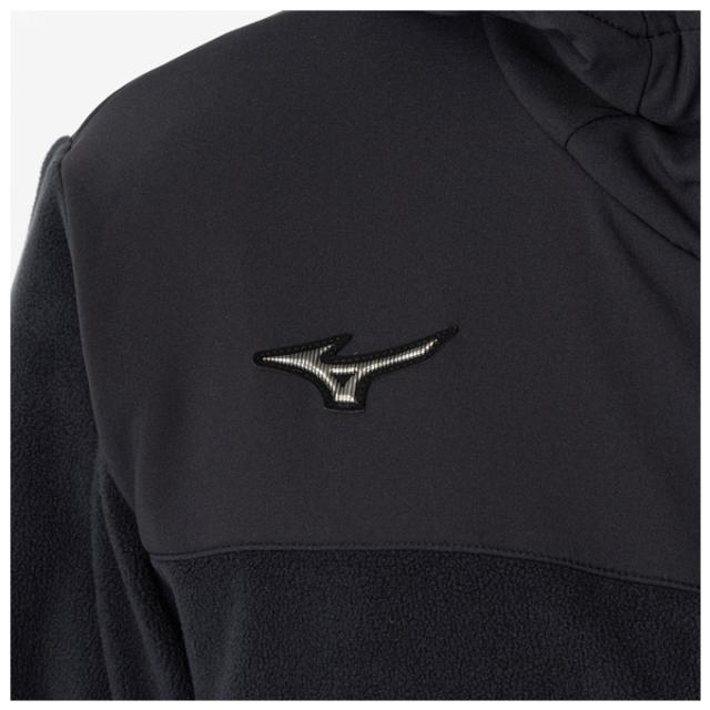 MIZUNO（ミズノ）ハイブリッドフリースジャケット（32MCA558）野球 ベースボール ソフトボール アウター 保温 フード付 ユニセックス_5