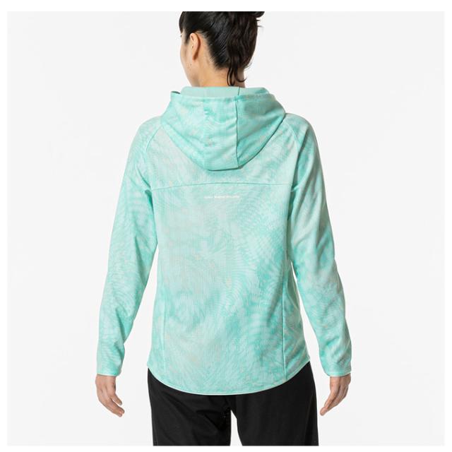 MIZUNO（ミズノ）限定 ドライエアロフロー フーディ アンクル丈パンツ 上下セット（32MCB310/32MDB310）トレーニング フードあり レディース