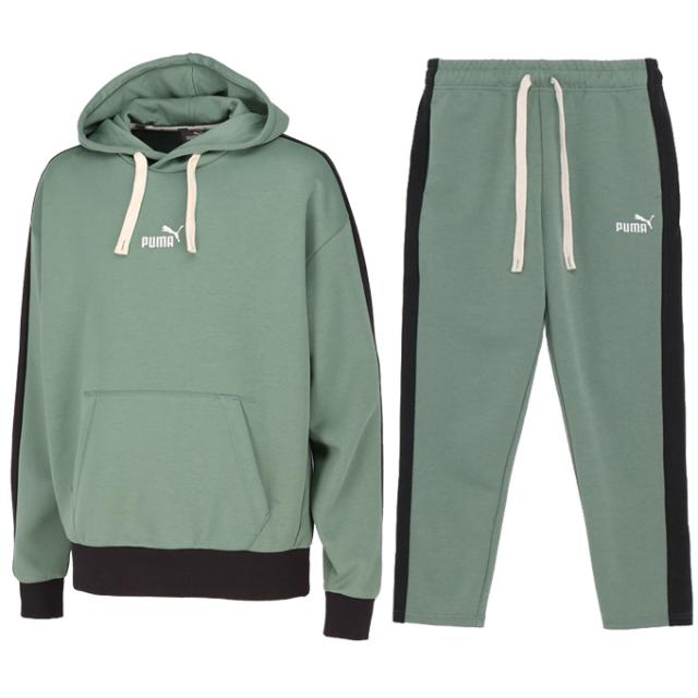 プーマ　CORE HERITAGE フーディースウェット パンツ セットアップ PUMA（プーマ）CORE HERITAGE フーディースウェット パンツ 上下セット