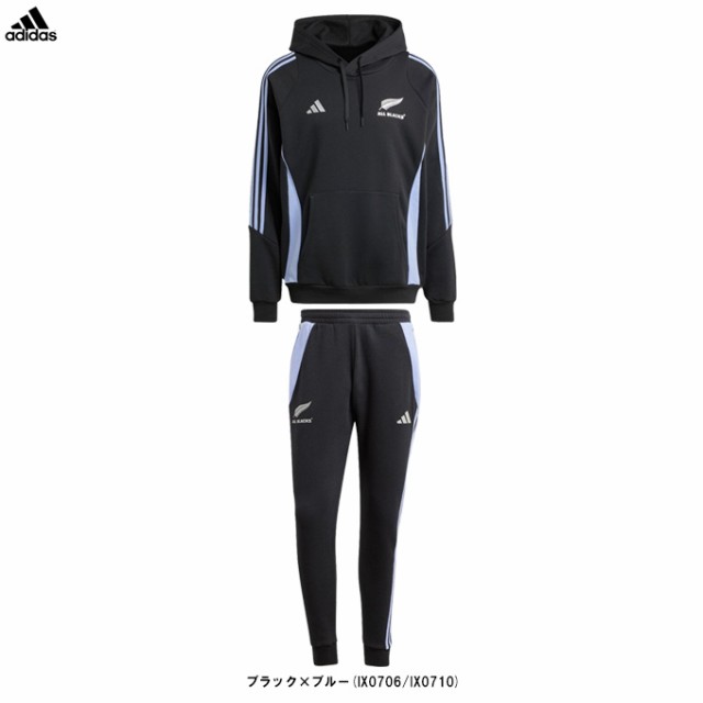 adidas（アディダス）オールブラックス スウェットシャツ パンツ 上下セット（JUJ12/JUJ16）ALL BLACKS ラグビー セットアップ メンズ