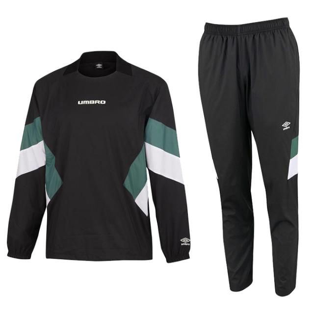 ネイビーのみ】UMBRO（アンブロ）THE THIRD ラインドクロストップ
