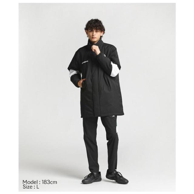 UMBRO（アンブロ）THE THIRD 中綿ハーフコート（UUUWJK34）スポーツ