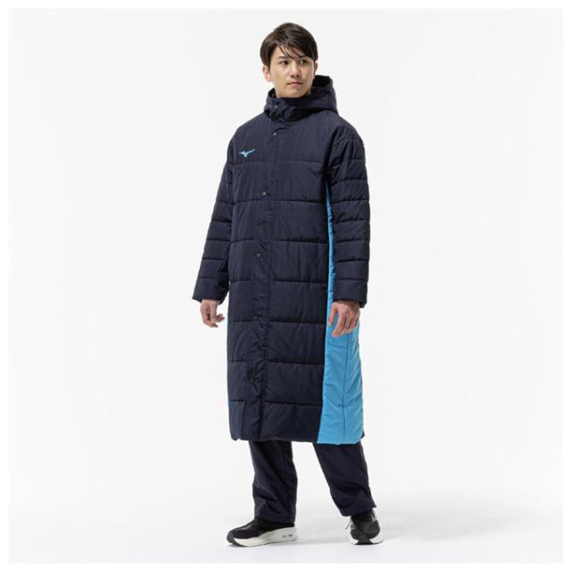 MIZUNO（ミズノ）中綿ロングコート（32MEC663）スポーツ トレーニング