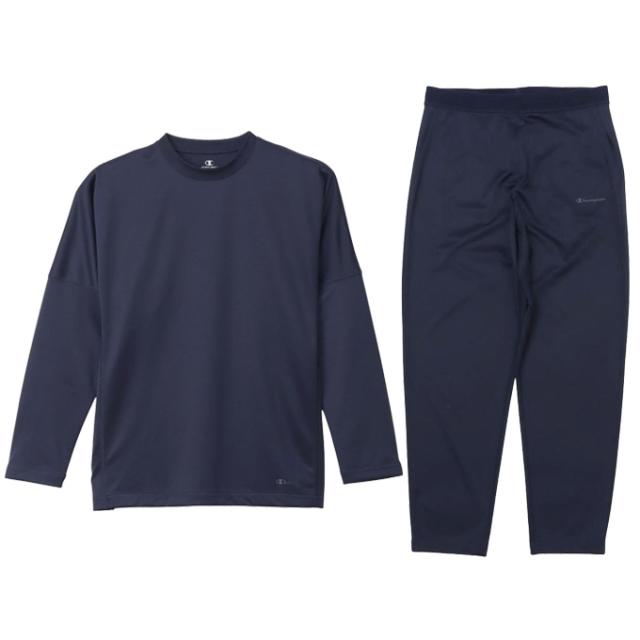 Champion（チャンピオン）リカバリーウェア ロングスリーブTシャツ パンツ 上下セット（C3CS490/C3CS290）スポーツ メンズ_8