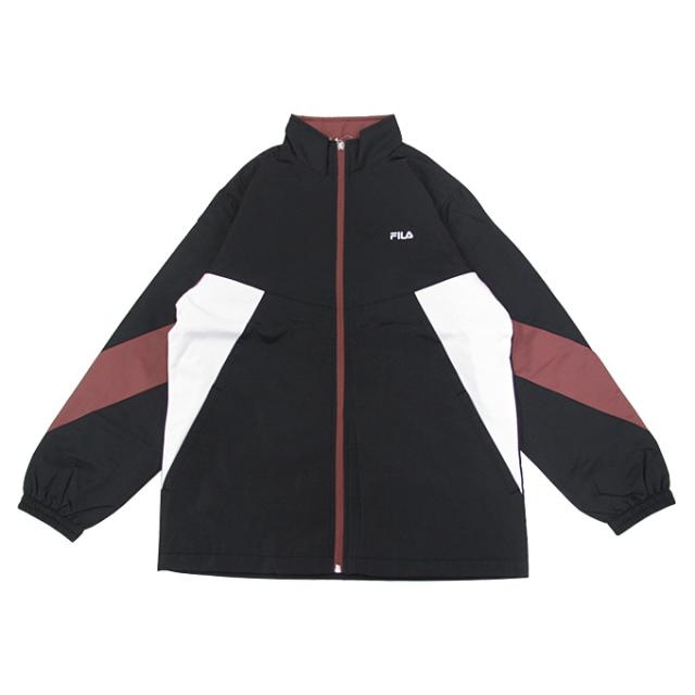 大人気　FILA セットアップ ジャガード ボール柄 FILA（フィラ）裏トリコット起毛ジャケット パンツ 上下セット