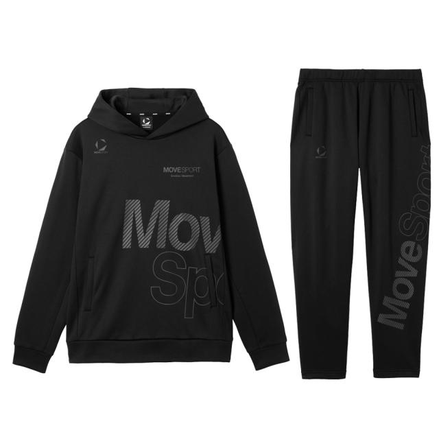 DESCENTE（デサント）ムーブスポーツ 裏起毛スウェットフーディー パンツ 上下セット（ST5FSW42M/ST5FPZ42M）Move Sport メンズ_16