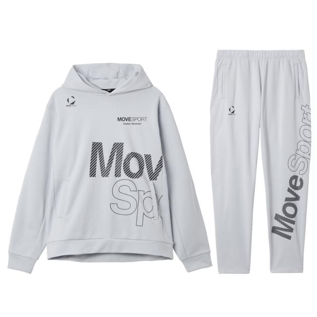 DESCENTE（デサント）ムーブスポーツ 裏起毛スウェットフーディー パンツ 上下セット（ST5FSW42M/ST5FPZ42M）Move Sport メンズ_18