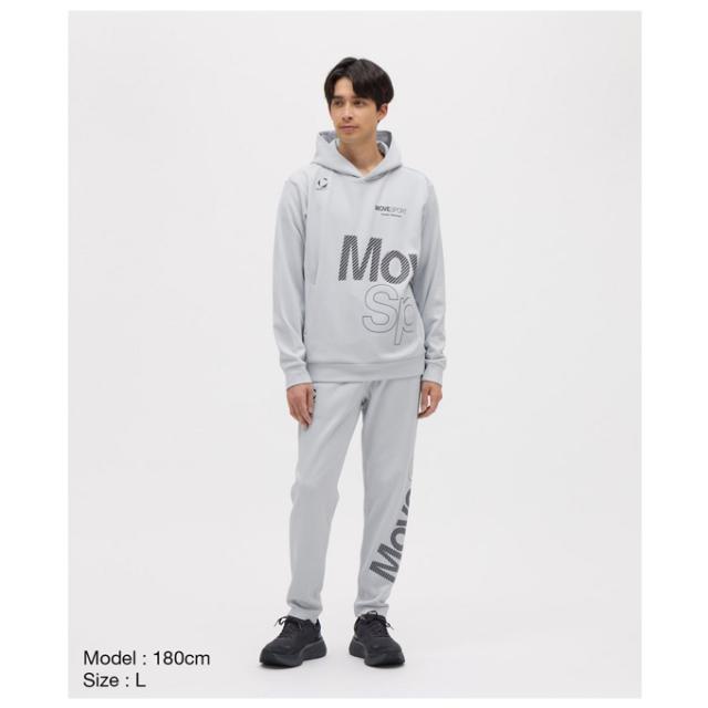 DESCENTE（デサント）ムーブスポーツ 裏起毛スウェットフーディー パンツ 上下セット（ST5FSW42M/ST5FPZ42M）Move Sport メンズ_15