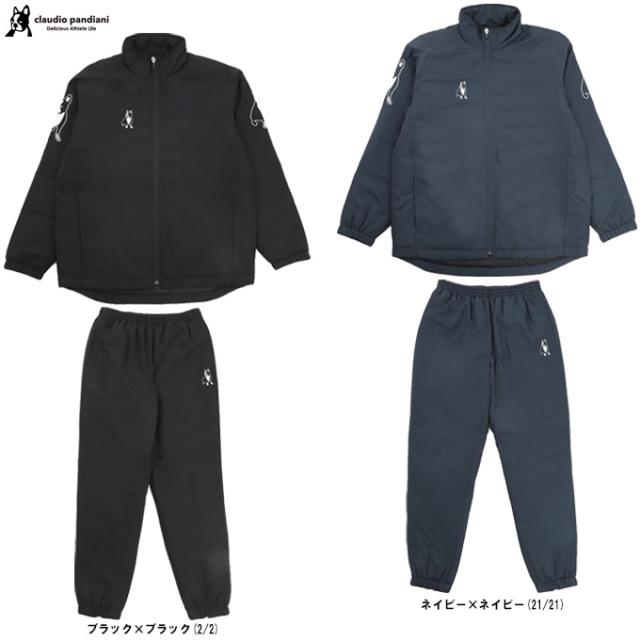 【ネイビー/XLのみ】junky（ジャンキー）SWICE+9 ウォーマージャケット IVE+4 ウォーマーパンツ 上下セット（CP24D22/CP24D23）