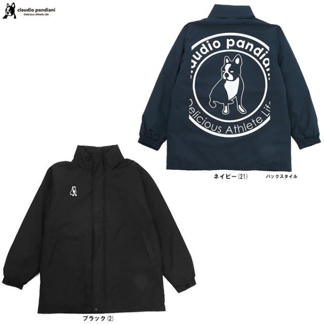 【ネイビー/Lのみ】Junky（ジャンキー）espa+4 ハーフコート（CP24D24）サッカージャンキー アウター フード付き Claudio Pandiani 保温 メンズ