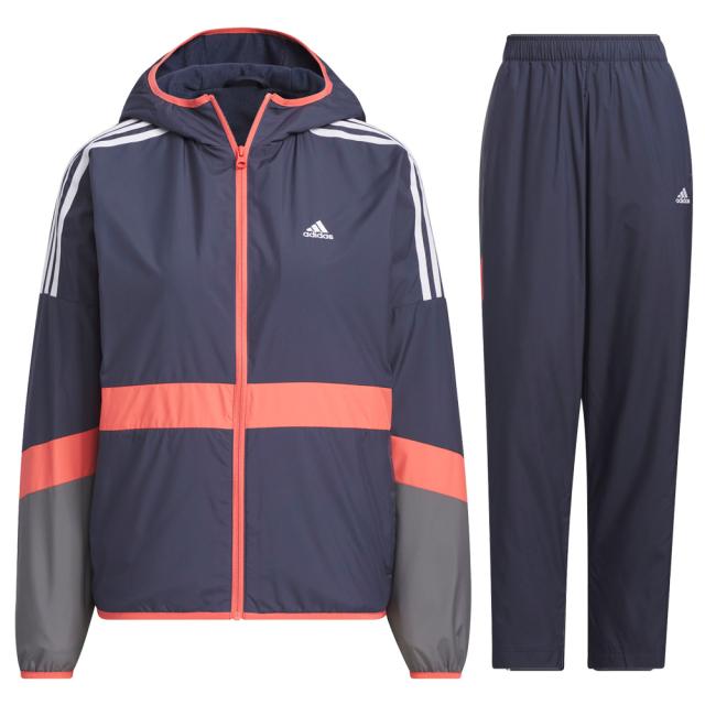 【値下げ不可】アディダス ウインドブレーカー 上下 セット ジャケット ズボン adidas（アディダス）ウーブンジャケット パンツ 上下セット（KTX57