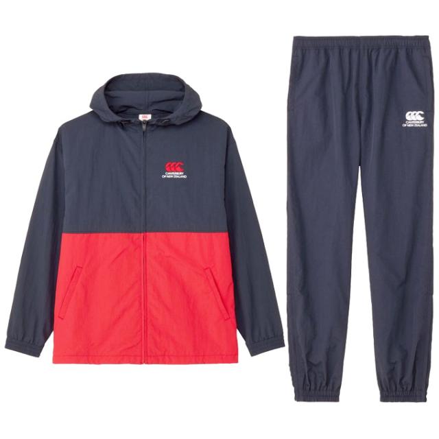 Canterbury（カンタベリー）ラグビーシェルジップフーディ パンツ 上下