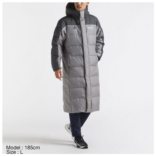 グレー/Oのみ】DESCENTE（デサント）限定 スーパーロング ダウンコート