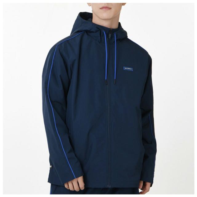 New Balance（ニューバランス）裏地起毛トリコット フルジップウィンドジャケット パンツ 上下セット（AMJ33505/AMP33506）メンズ