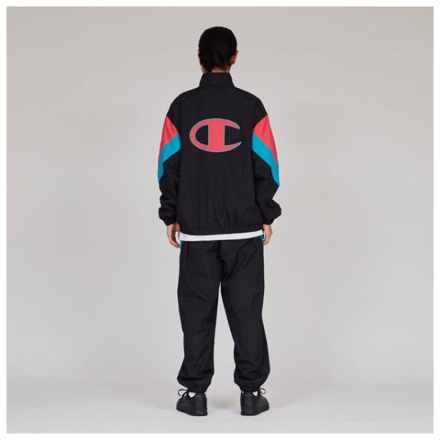 ブルー/Mのみ】Champion（チャンピオン）アクションスタイル ジップ