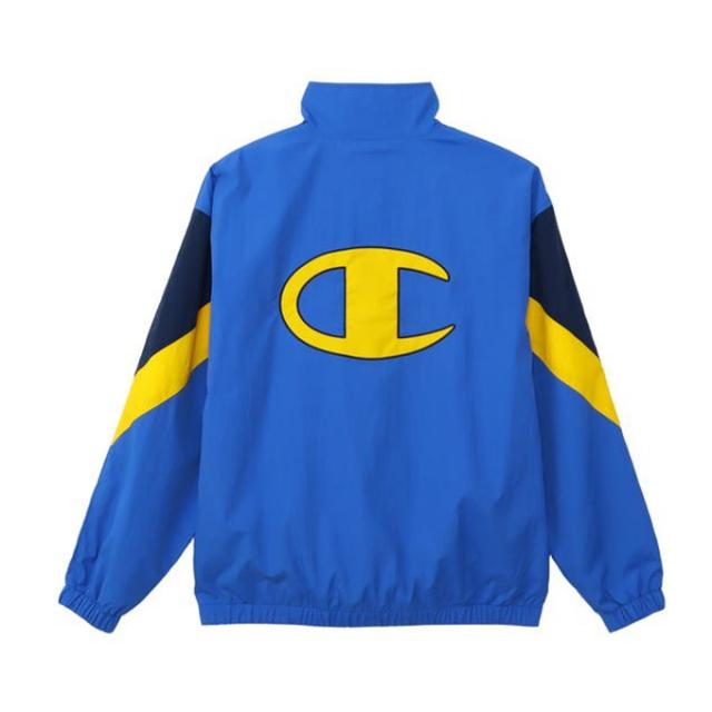 【青味/Mのみ】Champion（はやりっ子）動き表現スタイル ジップジャケット ズボン下 上下仕かける（C3B604/C3B204）メンズ