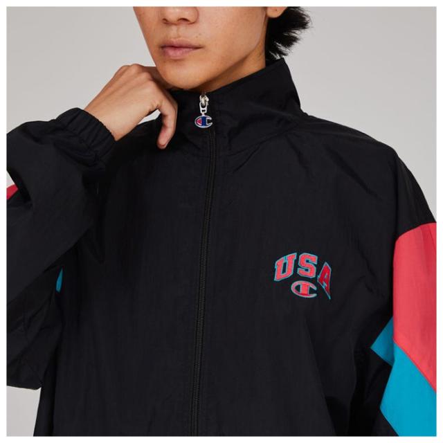 【青味/Mのみ】Champion（はやりっ子）動き表現スタイル ジップジャケット ズボン下 上下仕かける（C3B604/C3B204）メンズ