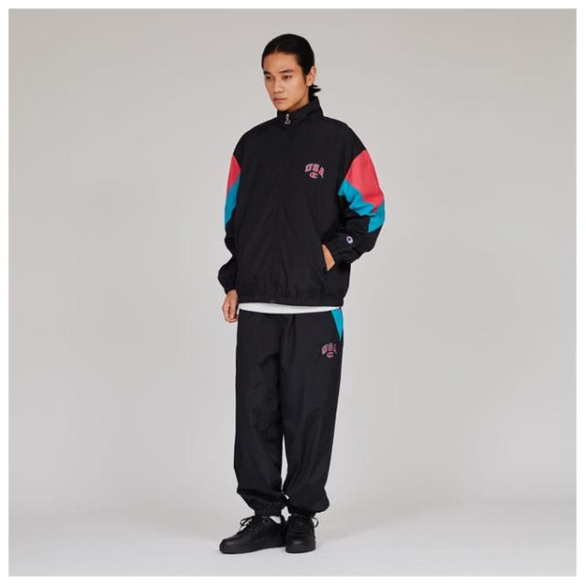 【青味/Mのみ】Champion（はやりっ子）動き表現スタイル ジップジャケット ズボン下 上下仕かける（C3B604/C3B204）メンズ