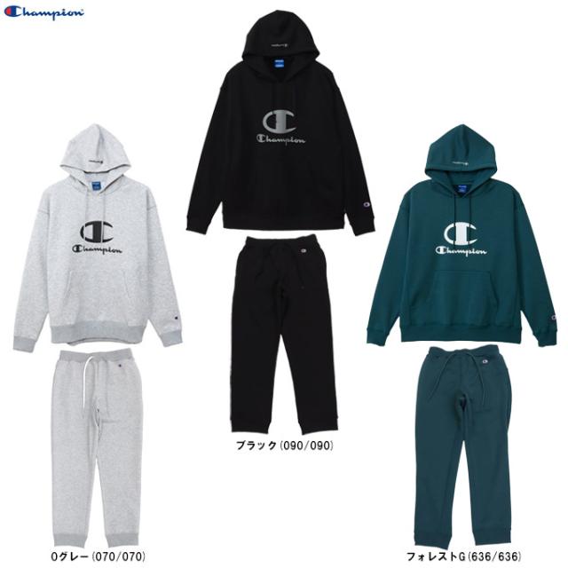 Champion（チャンピオン）テックウィーブテリーフーデッドスウェットシャツ パンツ 上下セット（C3BS120/C3BS220）パーカー 裏毛 メンズの通販は 14,082円