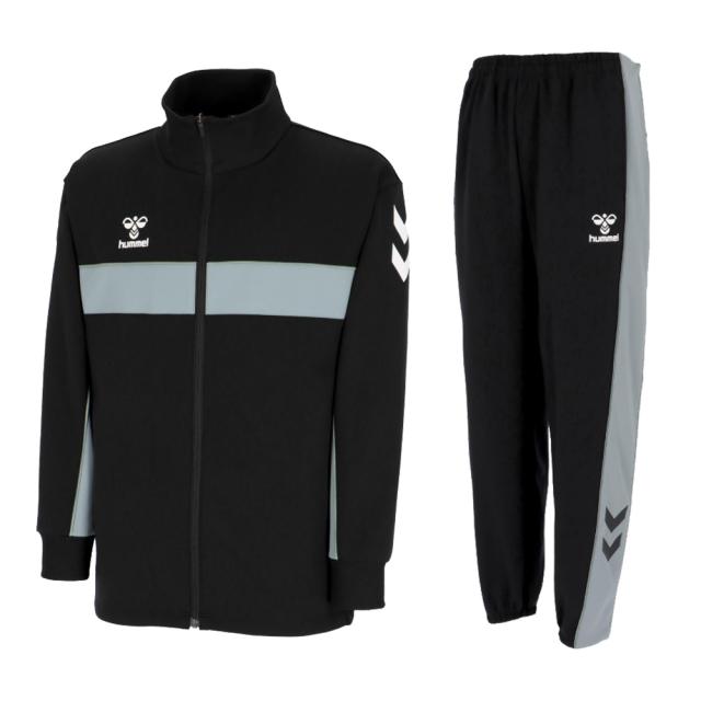 hummel ウォームアップジャケット ウォームアップフルボタンパンツ セット hummel（ヒュンメル）ウォームアップ ジャケット フルボタンパンツ