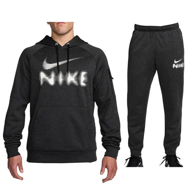 NIKE（ナイキ）TF スウッシュ プルオーバー L/S フーディ パンツ上下セット（HJ3002/HJ3034）トレーニング フード付き メンズ_7
