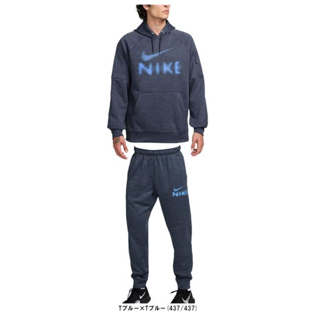 NIKE（ナイキ）TF スウッシュ プルオーバー L/S フーディ パンツ上下セット（HJ3002/HJ3034）トレーニング フード付き メンズ