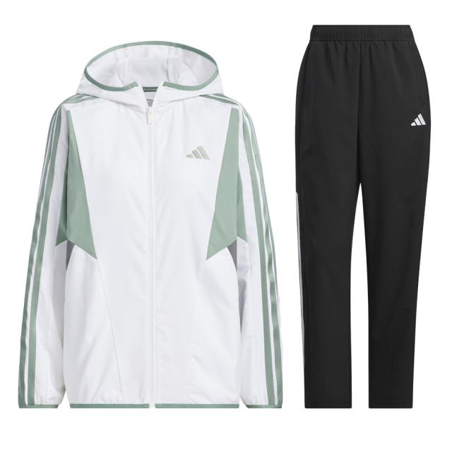adidas（アディダス）W TEAM クロスジャケット パンツ 上下セット
