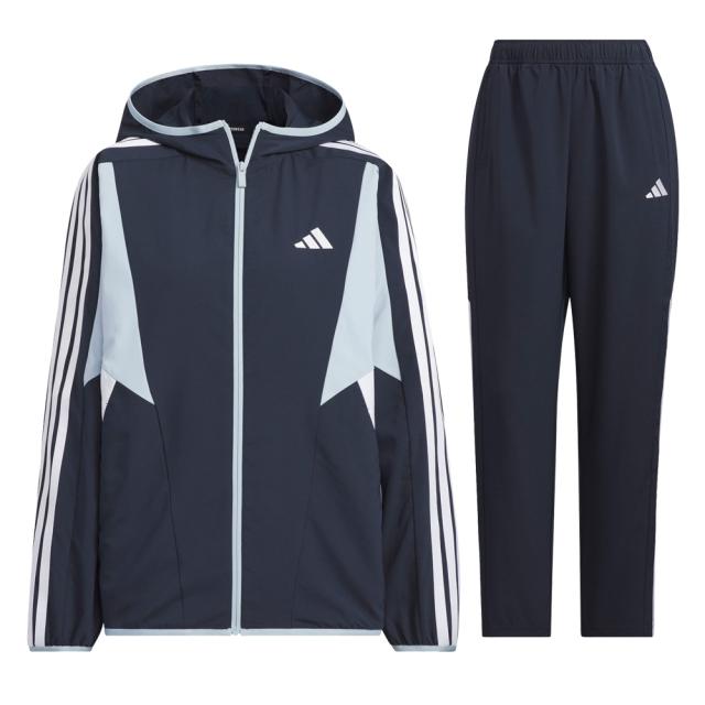 adidas（アディダス）W TEAM クロスジャケット パンツ 上下セット