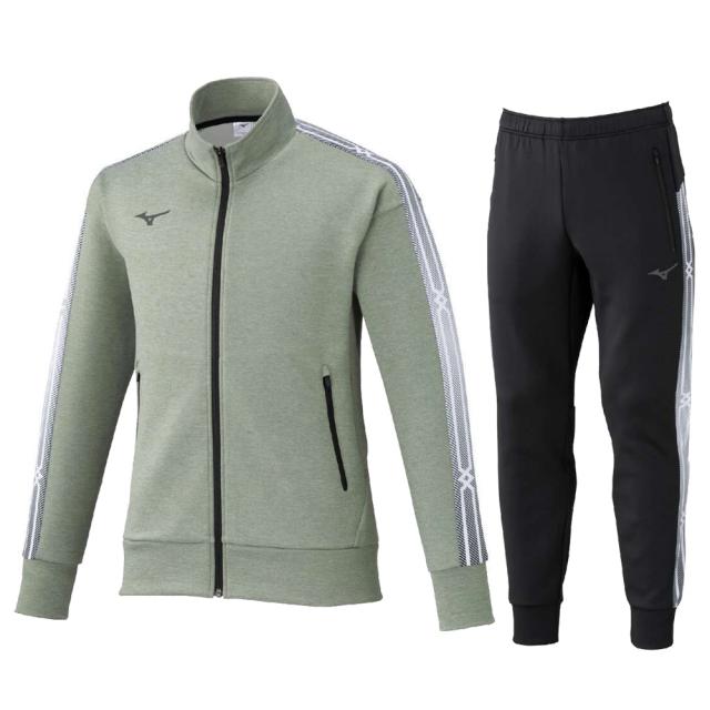 MIZUNO（ミズノ）ストレッチスウェットジャケット パンツ 上下セット（32MCC055/32MDC055）トレーニング ジャージ セットアップ メンズ_18