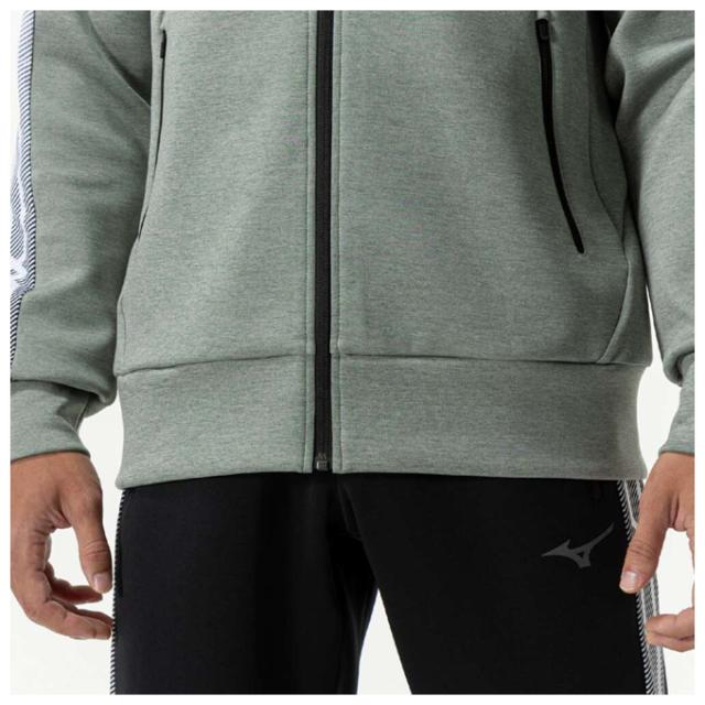 MIZUNO（ミズノ）ストレッチスウェットジャケット パンツ 上下セット（32MCC055/32MDC055）トレーニング ジャージ セットアップ メンズ_4