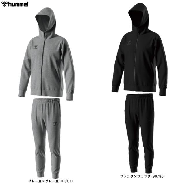 hummel（ヒュンメル）チームスウェットジップアップフーディー パンツ 上下セット（HAP8298/HAP8298P）トレーニング ウェア メンズ