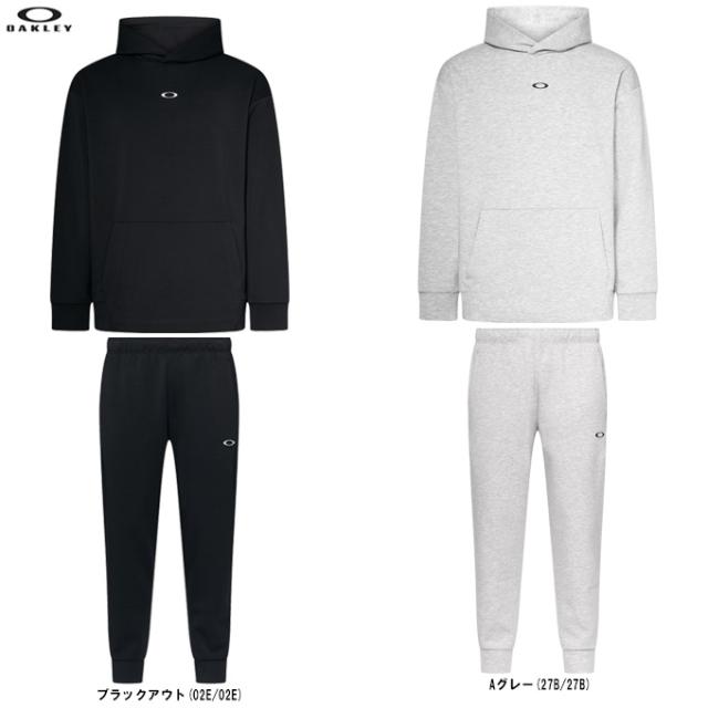 OAKLEY（オークリー）ENHANCE QDEVO FLEECE HOODY PANTS 4.0（FOA407560/FOA407678）スポーツ フードあり 長袖 上下セット メンズ