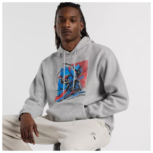 New Balance（ニューバランス）Shohei Two Swords Hoodie（MT51736）大谷翔平 野球 ベースボール フードあり メンズ_1