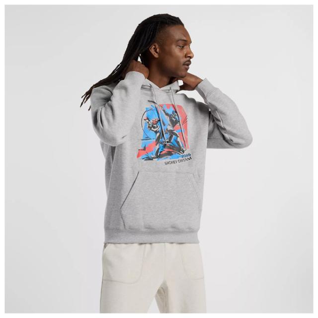 New Balance（ニューバランス）Shohei Two Swords Hoodie（MT51736）大谷翔平 野球 ベースボール フードあり メンズ_2