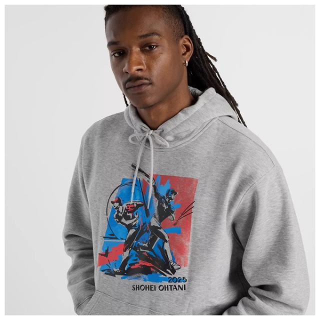 New Balance（ニューバランス）Shohei Two Swords Hoodie（MT51736）大谷翔平 野球 ベースボール フードあり メンズ_5