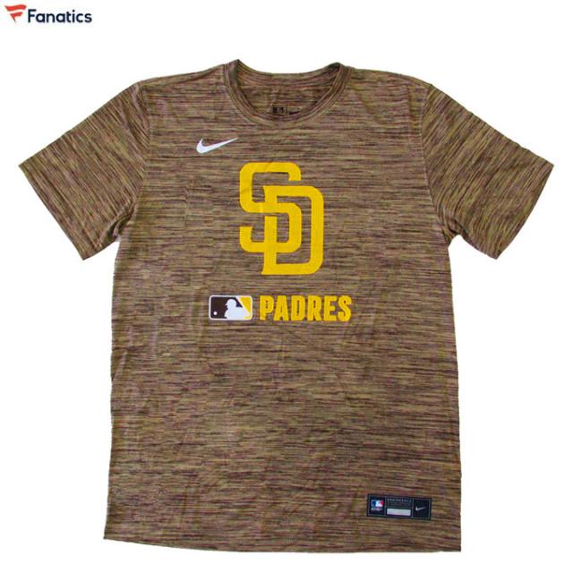 ◆メール便対応商品◆Fanatics（ファナティクス）ナイキ SD Velocity Tシャツ（02ER20QPYPWLZ）野球 MLB 半袖 メンズ