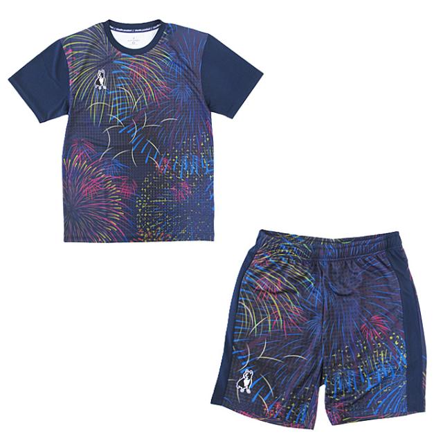 junky（ジャンキー）HANABI ワークアウトシャツ パンツ 上下セット